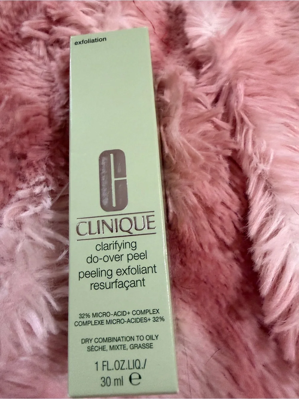 Clinique Clarifying Do-Over Peel Exfoliant - Light Green